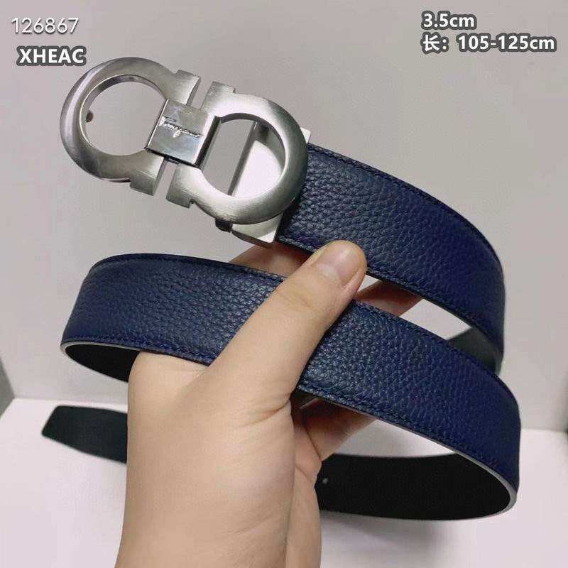 Ferragamo belt 35mmX105-125cm 8L103